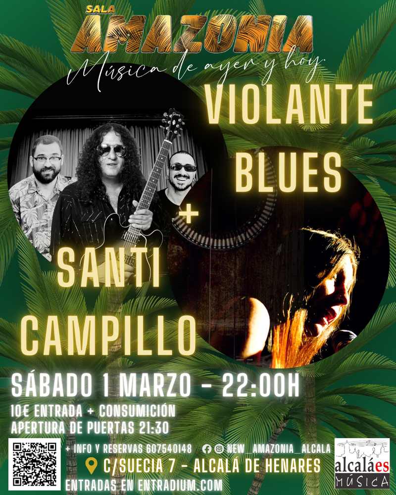 SANTI CAMPILLO VIOLANTE BLUES AMAZONIA